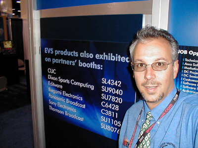 Dennis Bress, Jr. at NAB 2004